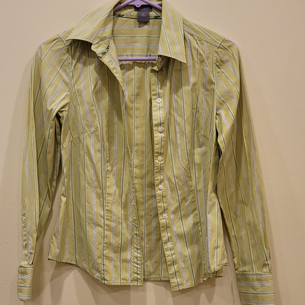 Ann Taylor dress button down shirt, 2P